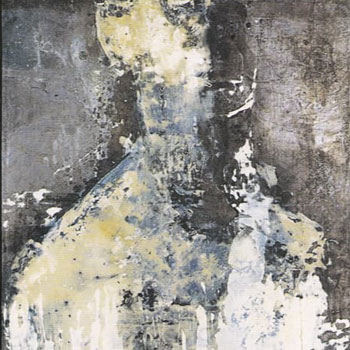 Blauer Torso